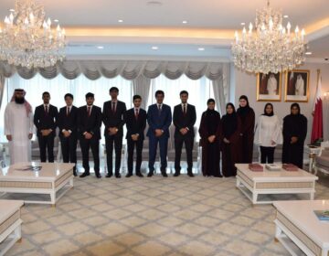 Team Qatar in the World Schools Debating Championship