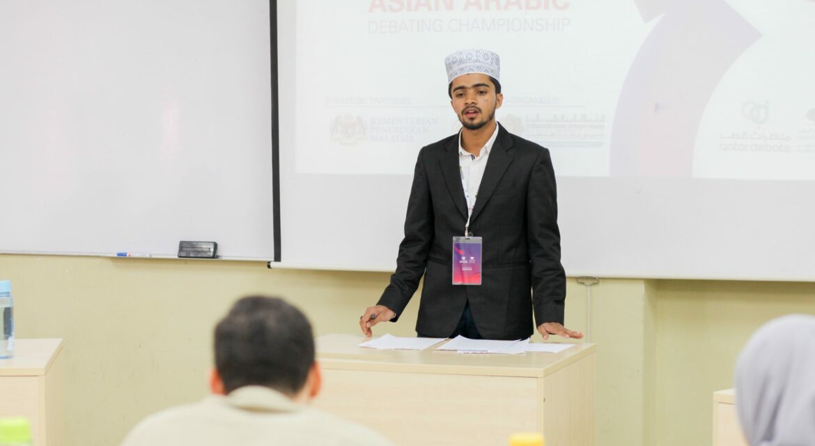Debate skills at the University of  Darul Huda in India