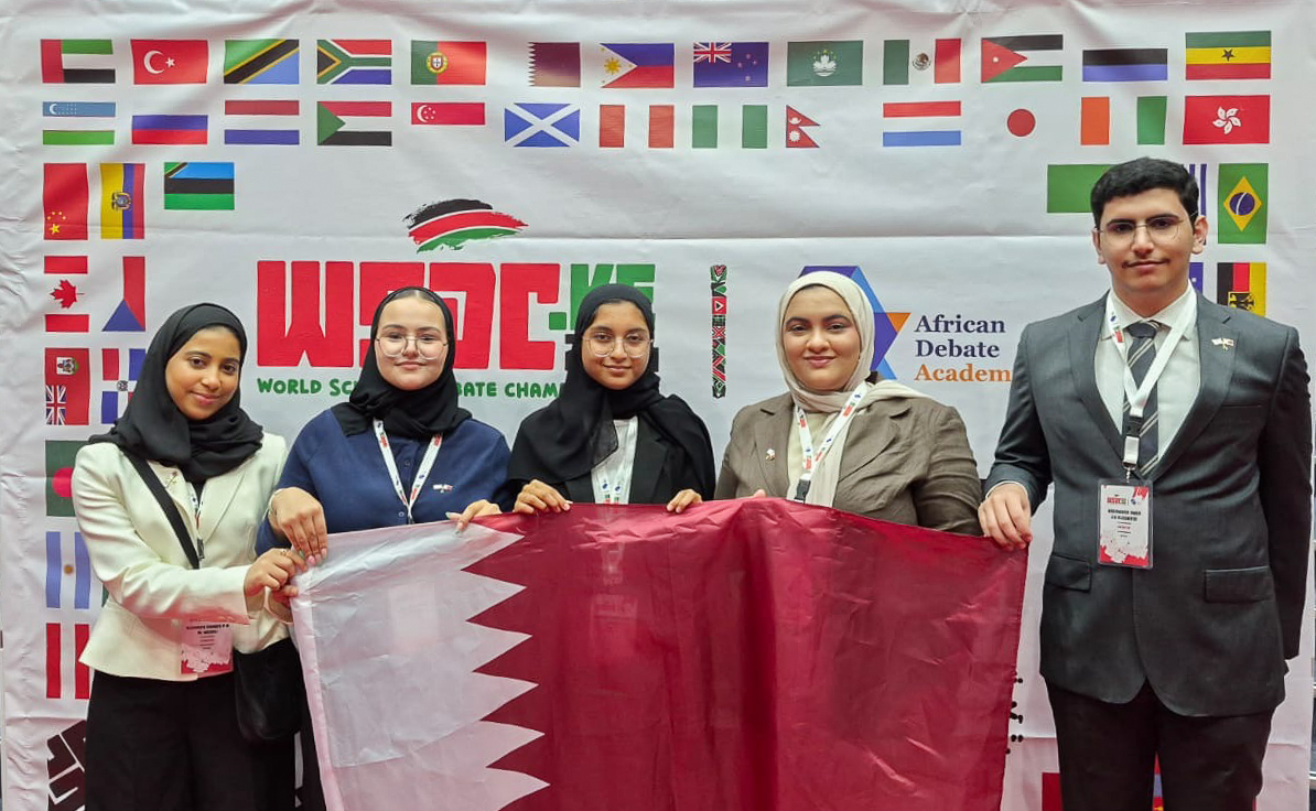 Team Qatar Competes in World Schools Debating Championship 2026 in Kenya
