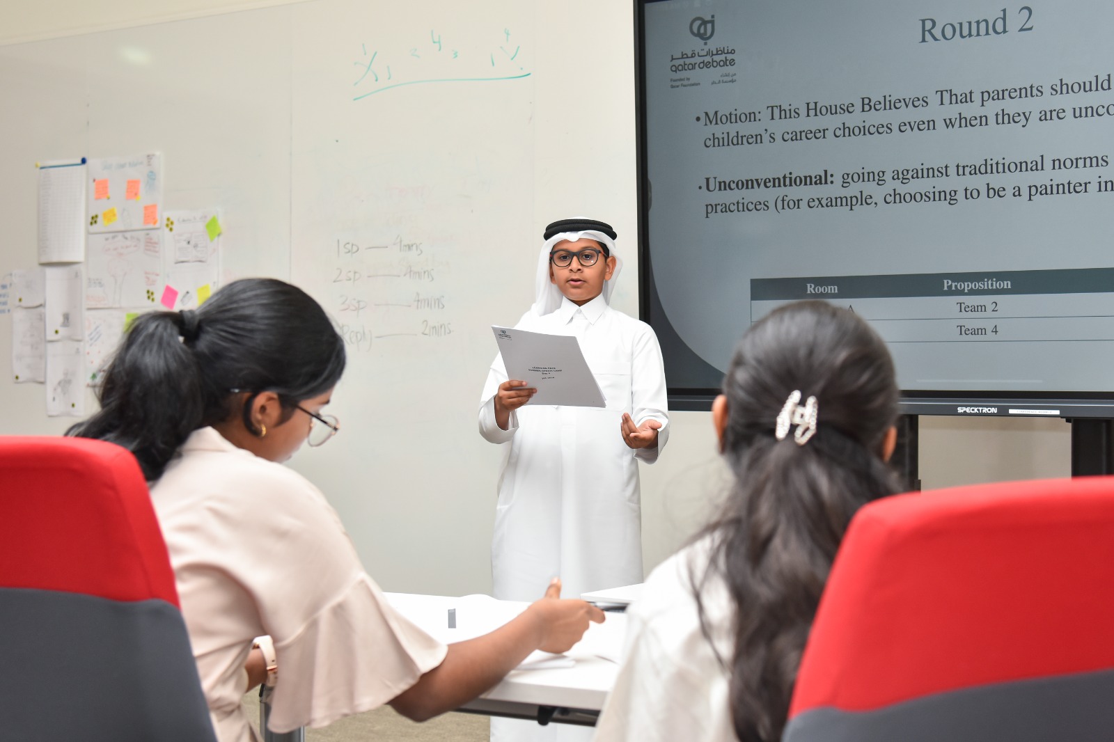 A Remarkable Summer Achievement: QatarDebate Kids Conclude 4th Edition of Summer Debate Camp